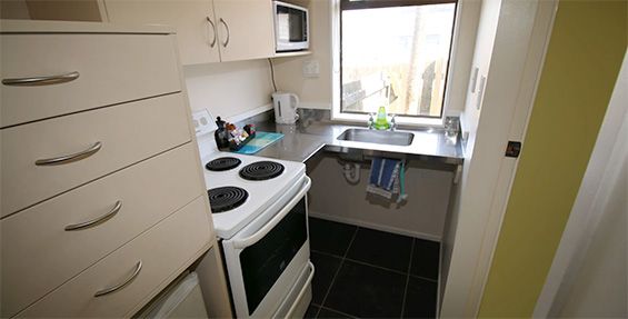 executive studio kitchenette